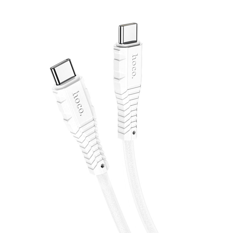 

Кабель USB 2.0 Type-C(m)-USB 2.0 Type-C(m), 3A 1 м, белый HOCO X67 Nano 60W (HC-55919), X67 Nano 60W