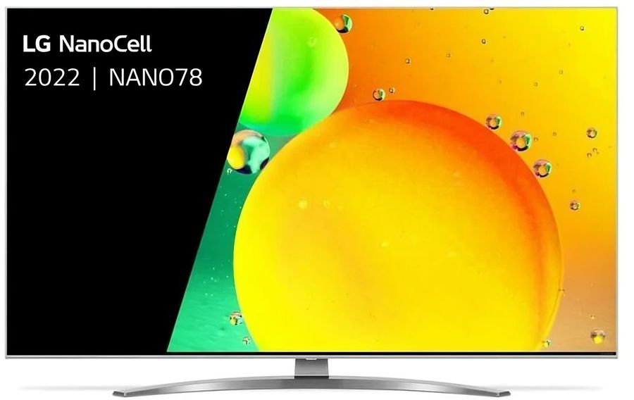 

Телевизор 43" LG 43NANO786QA, 3840x2160, DVB-T /T2 /C, HDMIx3, USBx2, WiFi, Smart TV, серебристый (43NANO786QA), 43NANO786QA