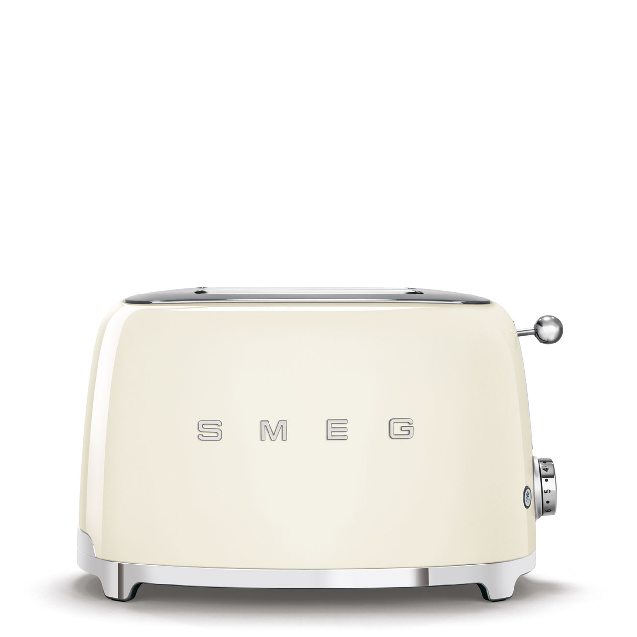 

Тостер SMEG Стиль 50-х TSF01GREU 950Вт, подогрев, размораживание, бежевый, TSF01GREU