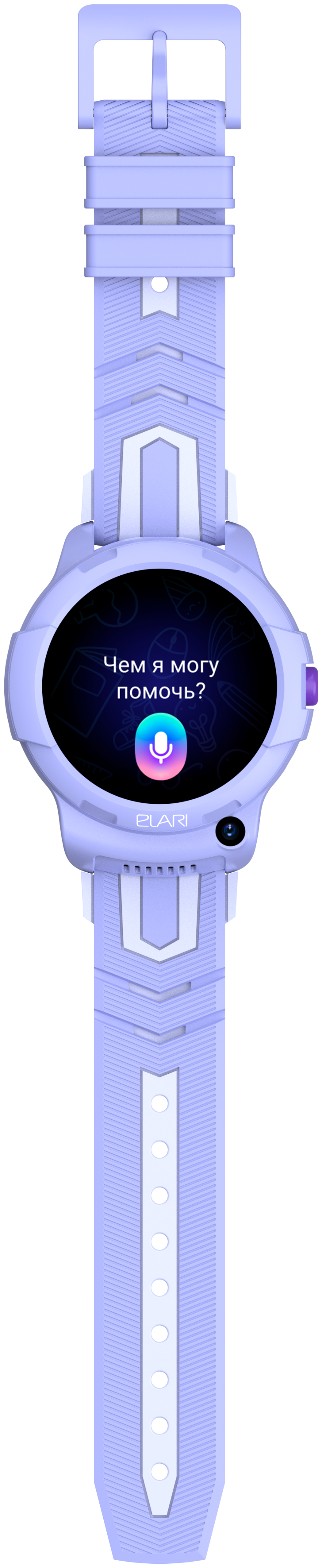 Умные часы детские Elari Kidphone 4G Wink, лиловый, 1155931 купить в  Барнауле в интернет-магазине e2e4