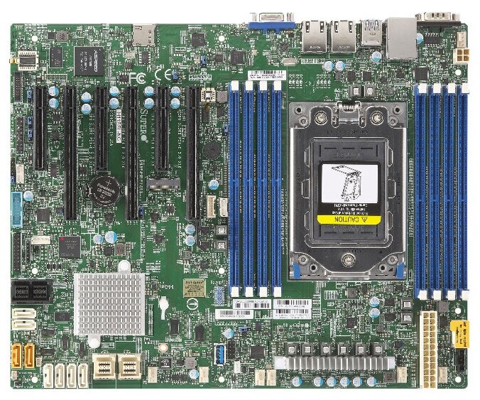 

Материнская плата Supermicro H11SSL-C, 1xSocket SP3, 8xDDR4, 3PCI-Ex16, 3PCI-Ex8, 1xM.2-PCI-E, 8SATA3, 8xSAS RAID 0/1/10, 2GLAN, IPMI, 4xUSB 2.0, 5xUSB 3.0, VGA, ATX, Bulk (MBD-H11SSL-C-B), H11SSL-C