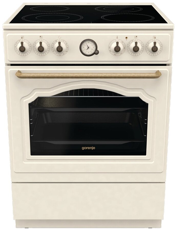 

Плита электрическая Gorenje GECS6B70CLI, бежевый (GECS6B70CLI), GECS6B70CLI