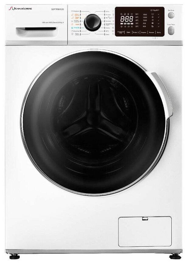 

Стиральная машина Schaub Lorenz SLW TW8641 IS, 8 кг, 1500 об/мин, белый (SLW TW8641 IS), SLW TW8641 IS
