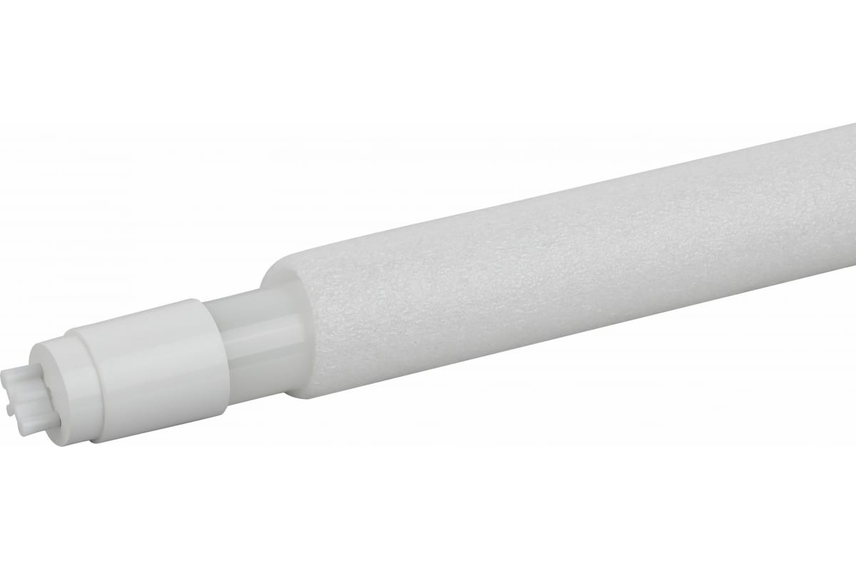 

Лампа линейная светодиодная G13 T8-10W-840-G13-600mm R, T8, ⌀26мм x 600мм, 10Вт, 910лм, 4000 K/нейтральный, 80 Ra, Эра (Б0049592), T8-10W-840-G13-600mm R