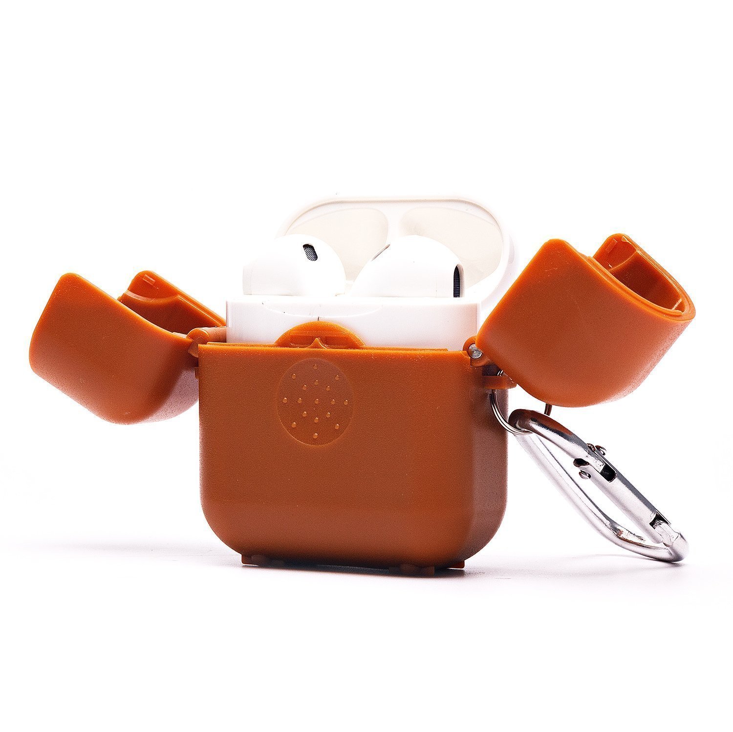 

Чехол AP013 для Apple AirPods/AirPods 2, коричневый (212474), -