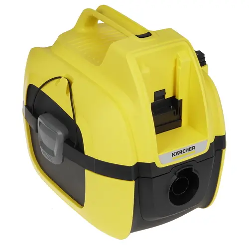 

Пылесос Karcher WD 1 Compact Battery 230 Вт, 7 л, желтый/черный (1.198-300.0), WD 1 Compact Battery