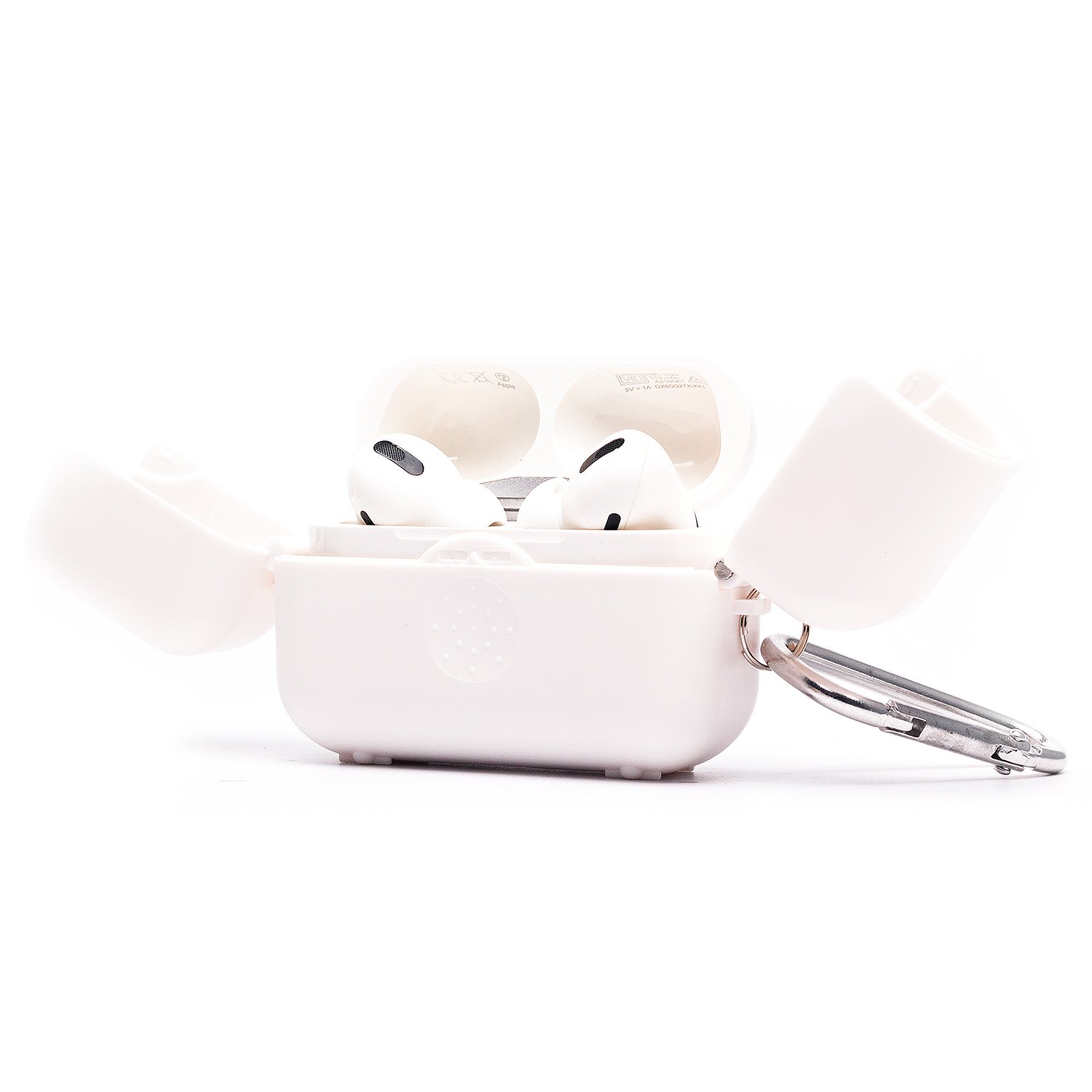 

Чехол AP013 для Apple AirPods Pro, белый (212487), -