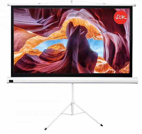 

Экран для проектора на треноге S'OK Cinema SCPST-186x105, напольный, 84" 16:9 186x105 MW (SCPST-186x105), SCPST-186x105