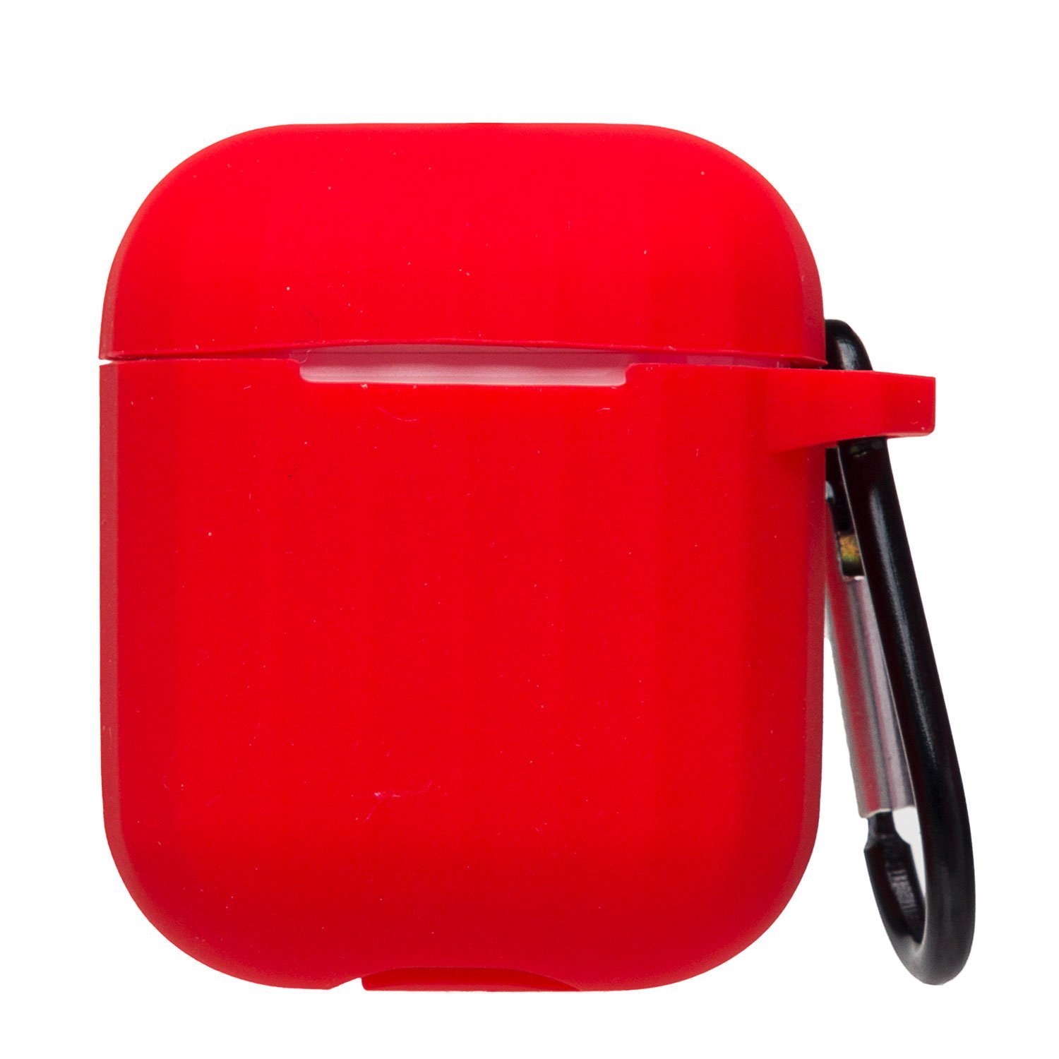 Чехол AP015, силиконовый для Apple AirPods/AirPods 2, красный (212527)