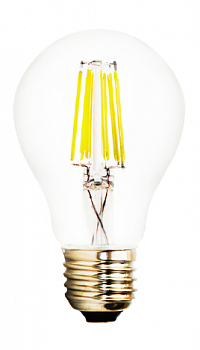 Лампа светодиодная E27 шар/G, 10Вт, 3000 K / теплый свет, 950лм, филаментная, BK-ЛЮКС BK-27W10G60 Edison (BK-27W10G60 Edison)