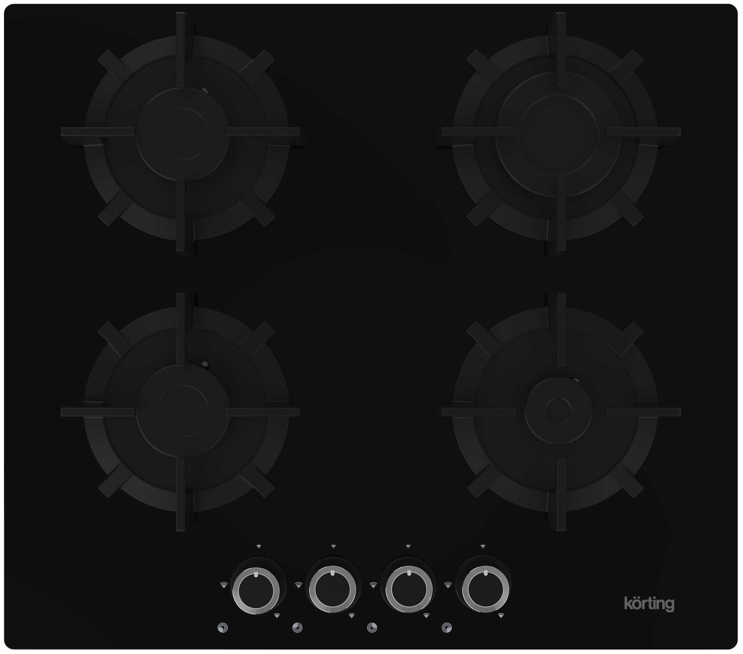 

Газовая варочная панель Korting HGG 6420 CN, 4 конфорки, черный (HGG 6420 CN), Черная, HGG 6420 CN