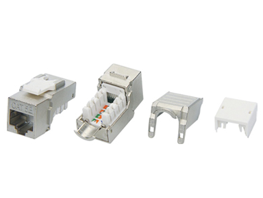 

Вставка Keystone Hyperline, RJ-45(8P8C) cat.5e, 1шт., белый (KJ9-8P8C-C5e-90-SH-F-WH)