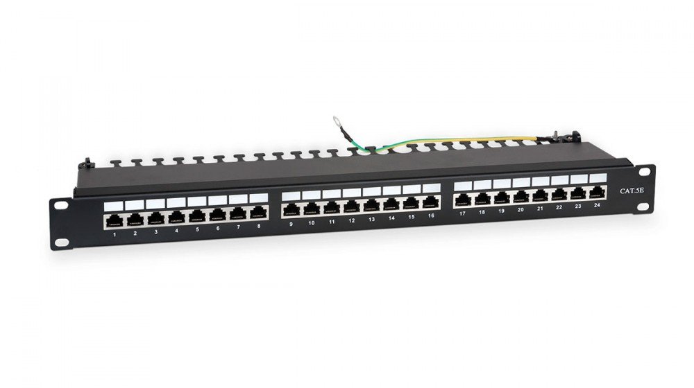 

Патч-панель 19" 1U, порты: 24 x RJ-45 кат. 5e, экранированная, WR-PL-24-C5E-SH-D, WRLine (WR-PL-24-C5E-SH-D), WR-PL-24-C5E-SH-D