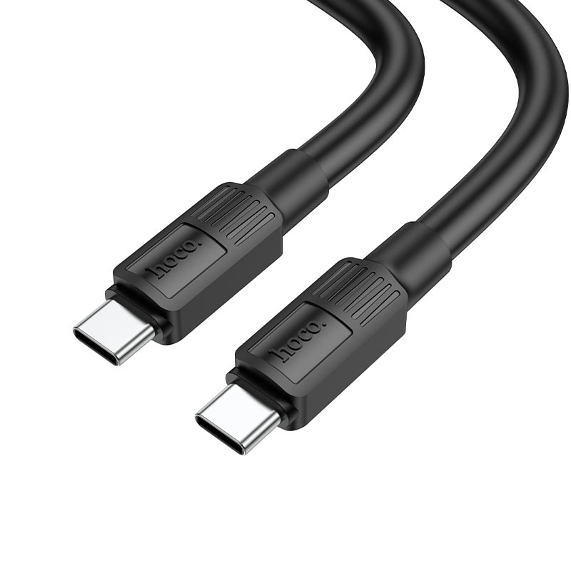 

Кабель USB Type-C-USB Type-C, 3A 1 м, белый HOCO X84 Solid (6931474771025), X84