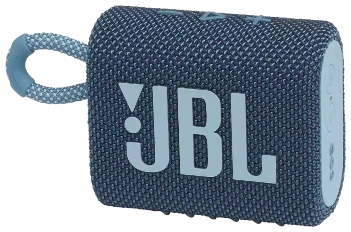 

Акустика портативная JBL GO 3, 4.2Вт, Bluetooth, синий (GO3-BLUAM), GO 3