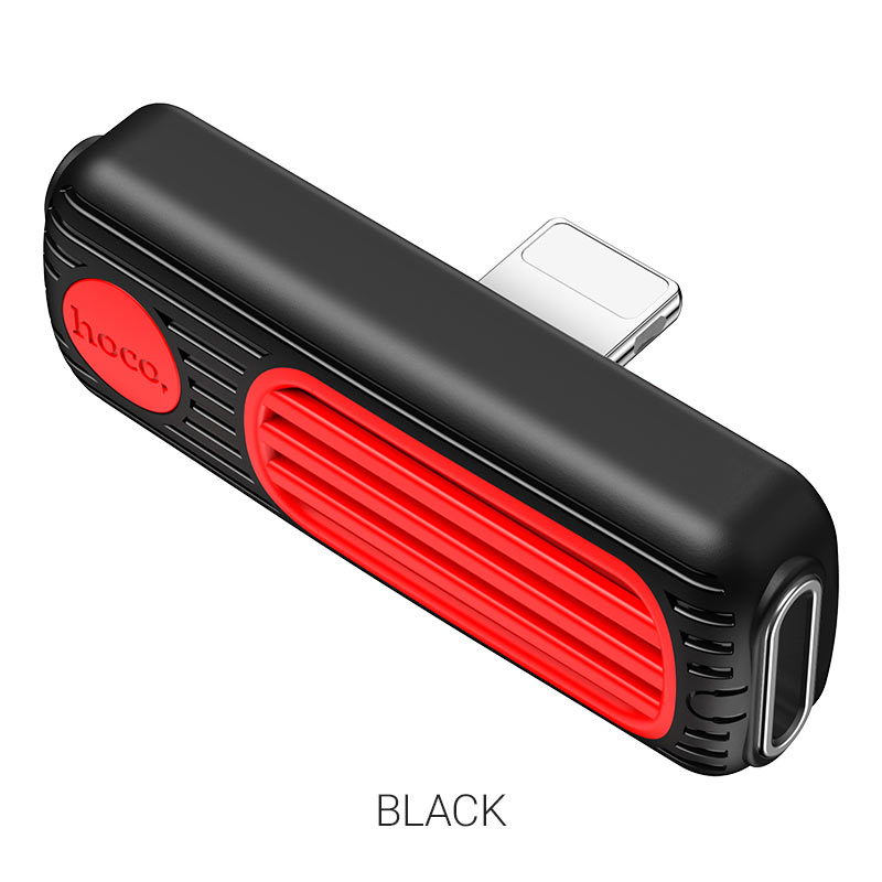

Переходник (адаптер) Lightning 8-pin(m)-2xLightning 8-pin(f), 2A, розовый HOCO LS29 (6931474735126), Черный, LS29