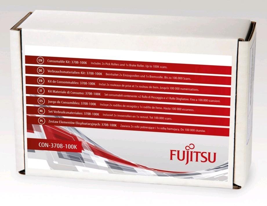 Комплект роликов Fujitsu оригинал для Fujitsu 100000 страниц CON-3708-100K 11700₽