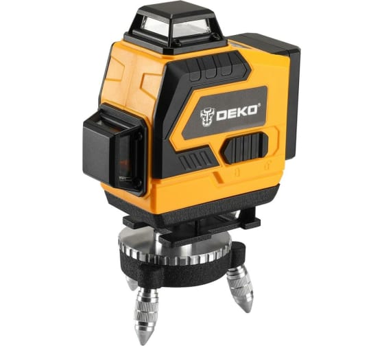 Уровень лазерный (нивелир) комбинированный, до 20 м, DEKO DKLL16 & tripod 1 m