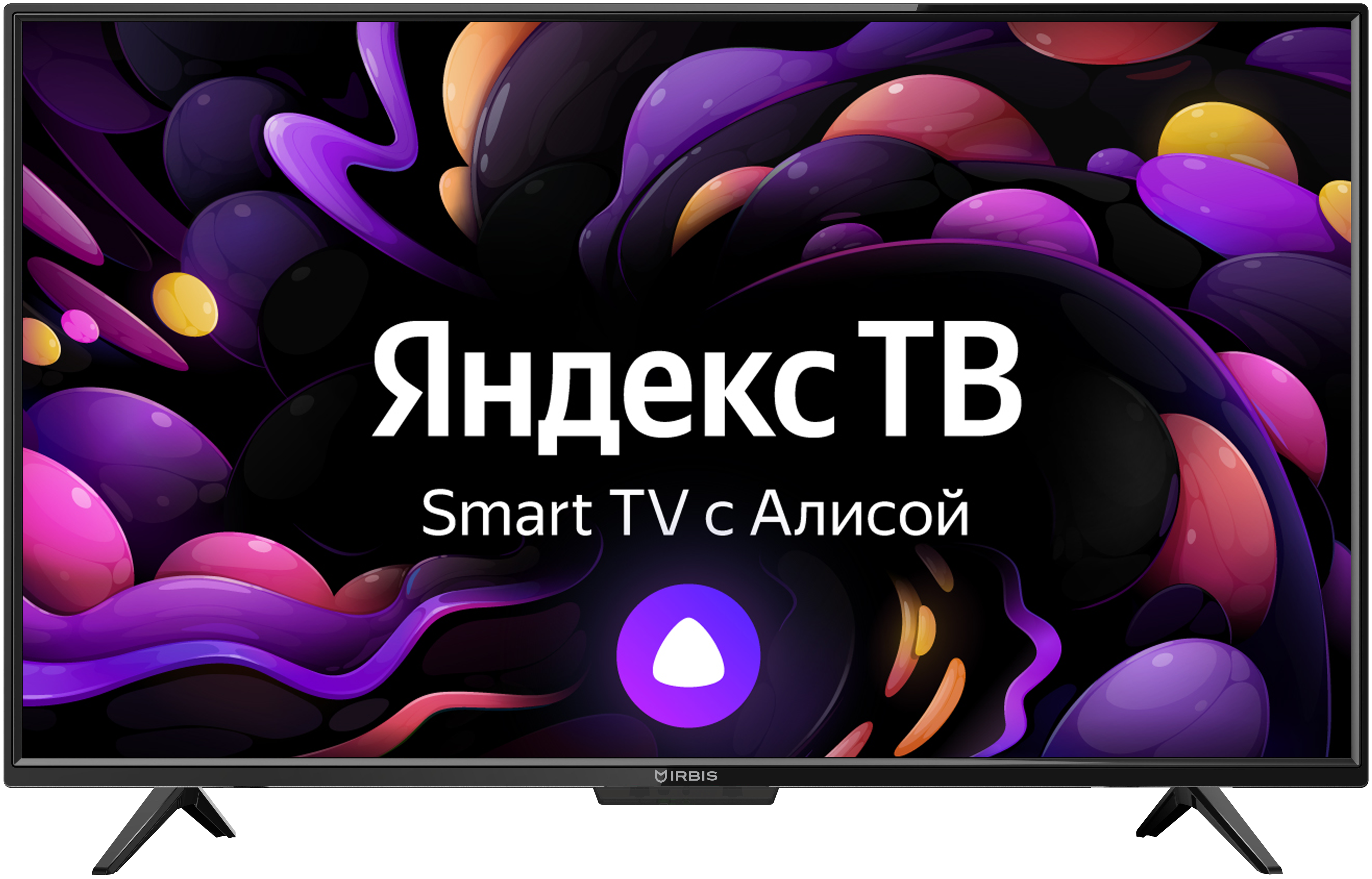 

Телевизор 39" IRBIS 39H1YDX151BS2, 1366x768, HDMIx2, USBx2, WiFi, Smart TV, черный (39H1YDX151BS2), 39H1YDX151BS2