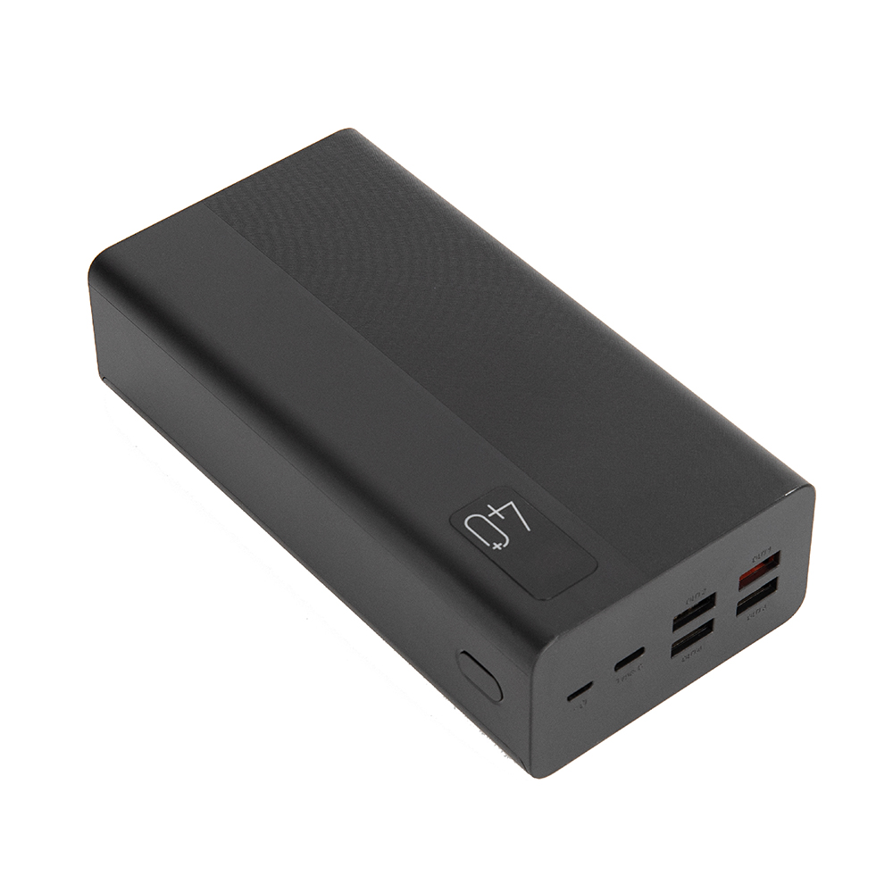 

Портативный аккумулятор (Powerbank) Perfeo MOUNTAINS, 40000mAh, 4xUSB, 3A, Type-C, QC, PD, черный (PF_D0144), MOUNTAINS