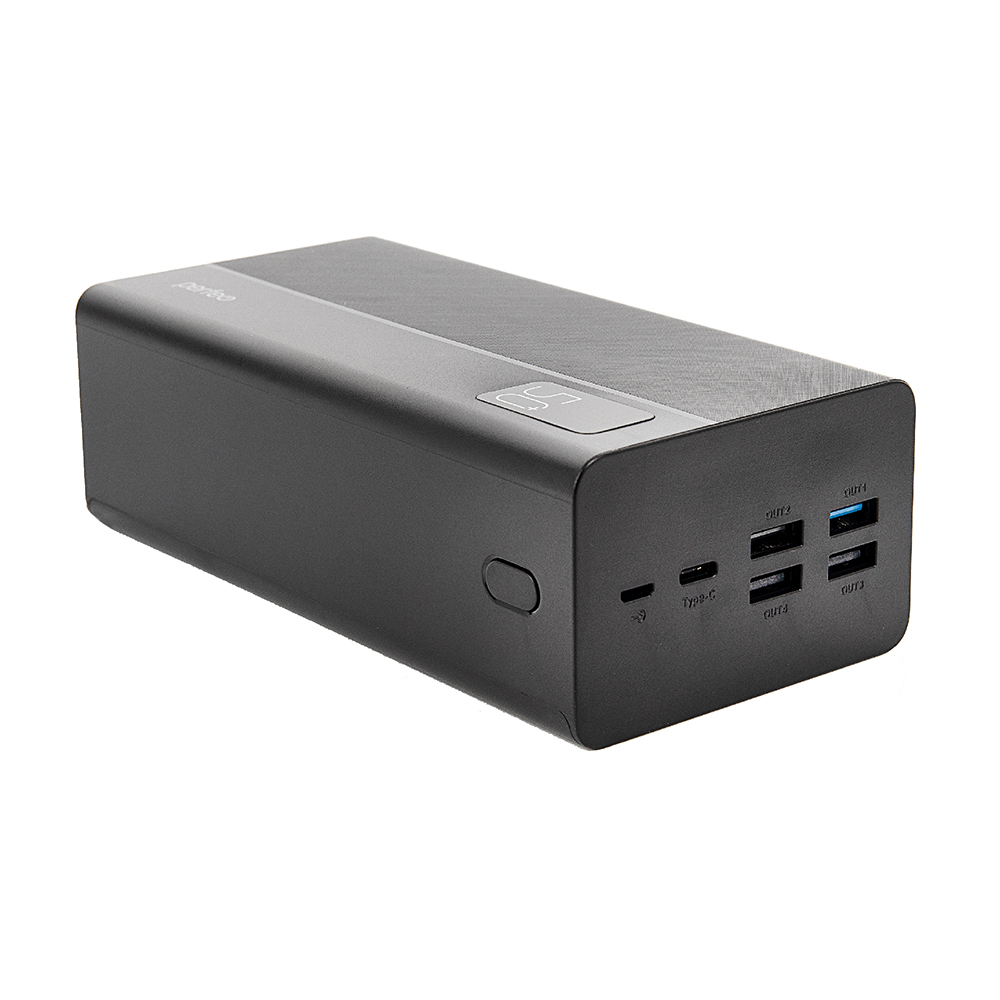 Портативный аккумулятор (Powerbank) Perfeo MOUNTAINS, 50000 мА·ч, черный