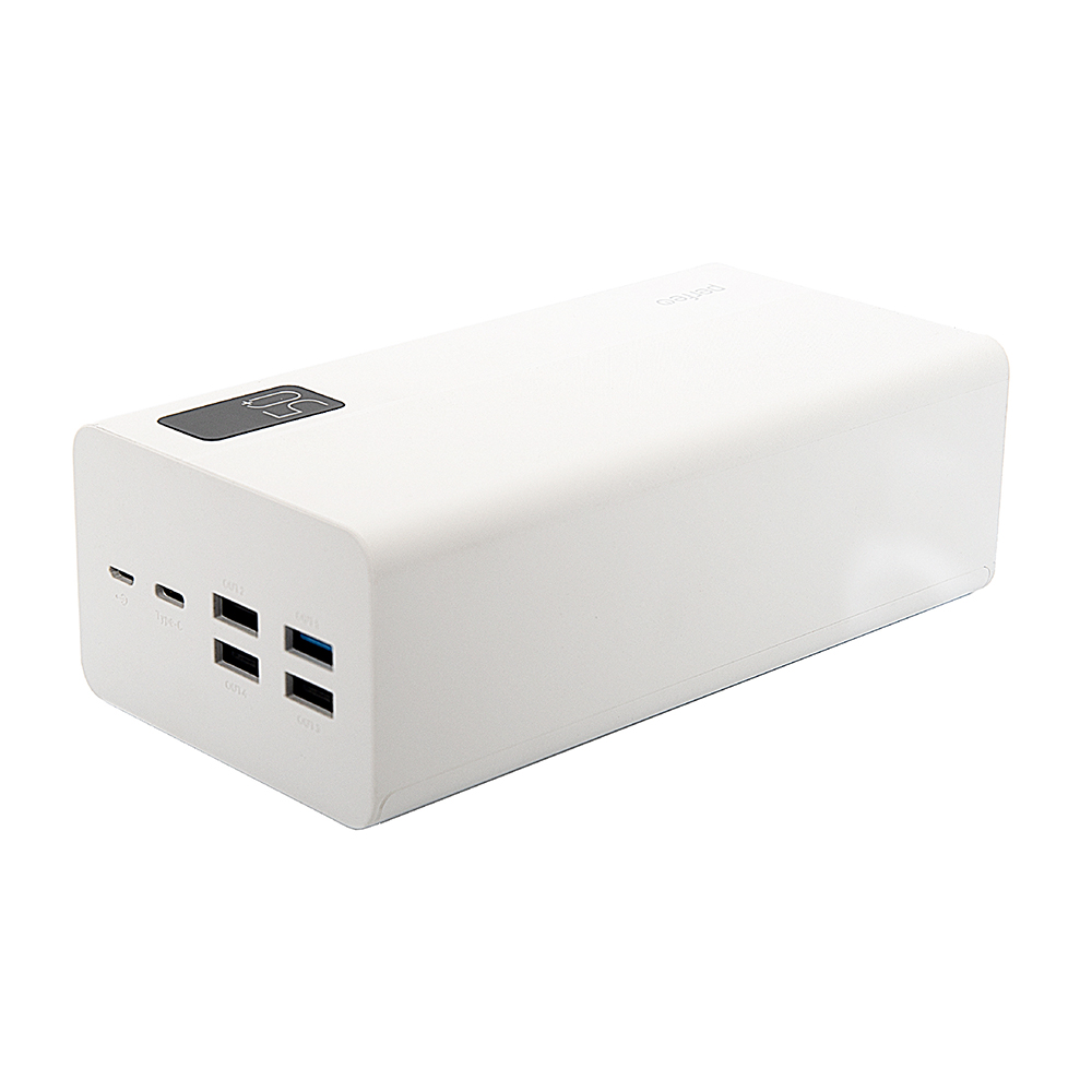 

Портативный аккумулятор (Powerbank) Perfeo MOUNTAINS, 50000mAh, 4xUSB, 3A, Type-C, QC, PD, белый (PF_B4888), MOUNTAINS