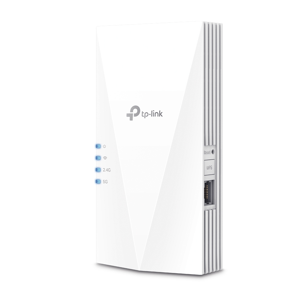 Усилитель сигнала (репитер) TP-Link RE600X, 802.11a/b/g/n/ac/ax, 2.4 / 5 ГГц, 1.78 Гбит/с, LAN: 1x1 Гбит/с