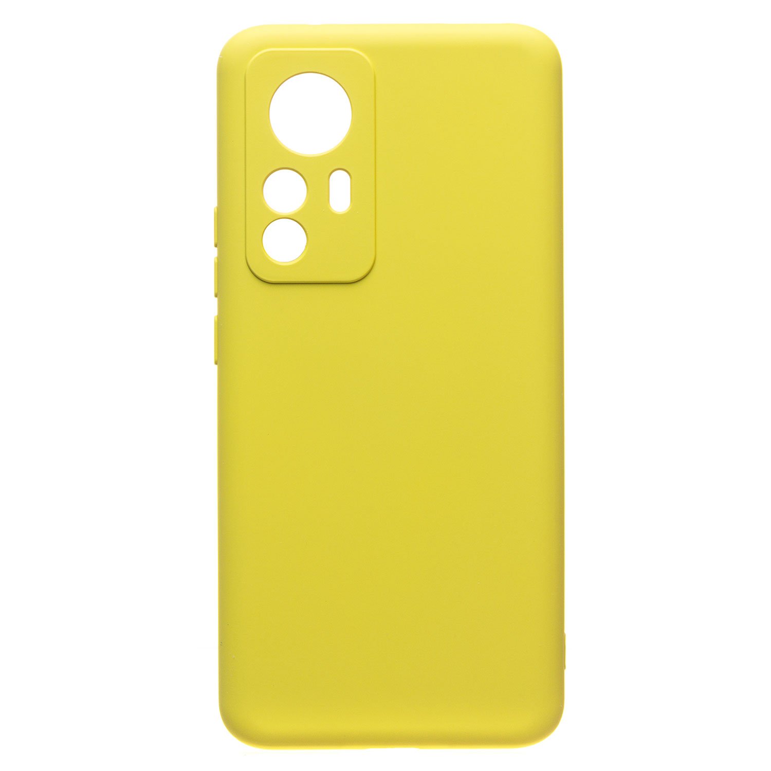 

Чехол-накладка Activ Full Original Design для смартфона Xiaomi 12T, силикон, желтый (212356)