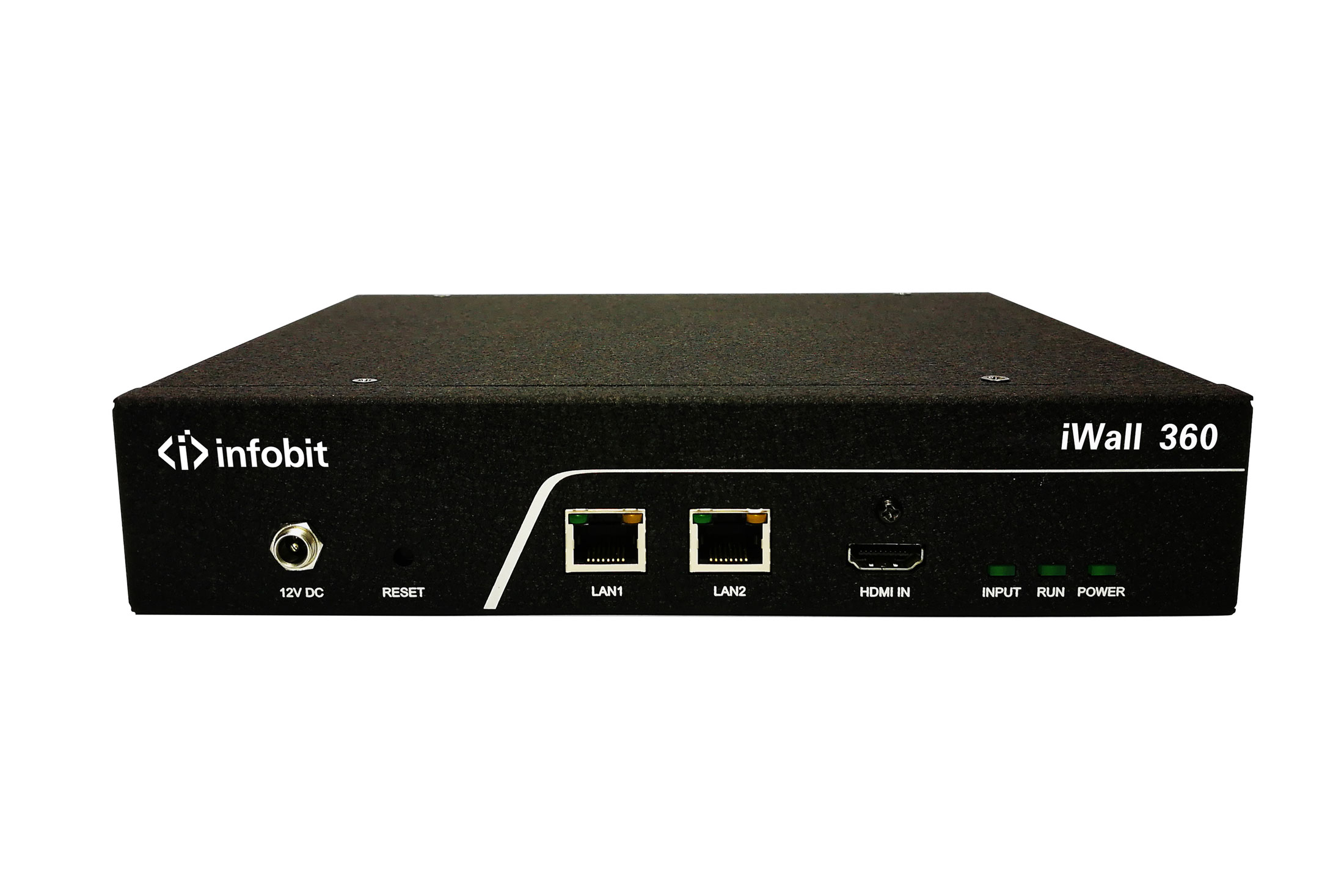 Контроллер видеостены Infobit iWall 360, вход HDMI(4K), выход 4xHDMI(1080р), вращение 360 градусов, черный