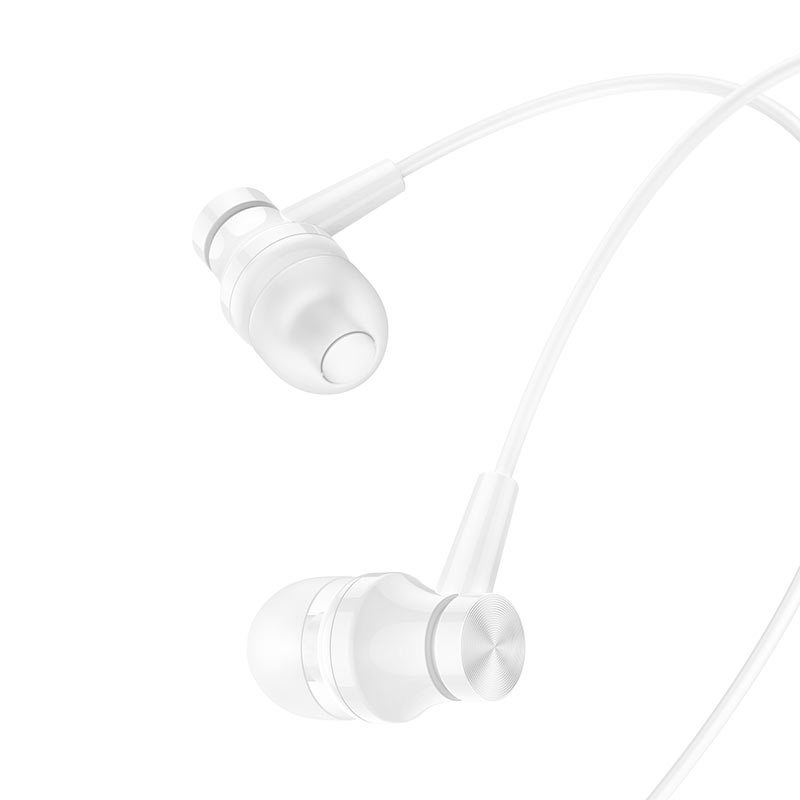

Проводная гарнитура Borofone BM67 Talent, jack 3.5mm 4-pin, белый (6974443382907), BM67 Talent
