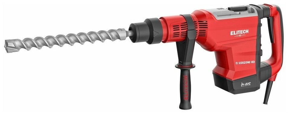 Перфоратор Elitech П 1552ЭМ HD, SDS-Max, 1.5 кВт