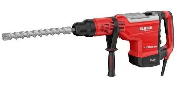 Перфоратор Elitech П 1755ЭМ HD, SDS-Max, 1.7 кВт