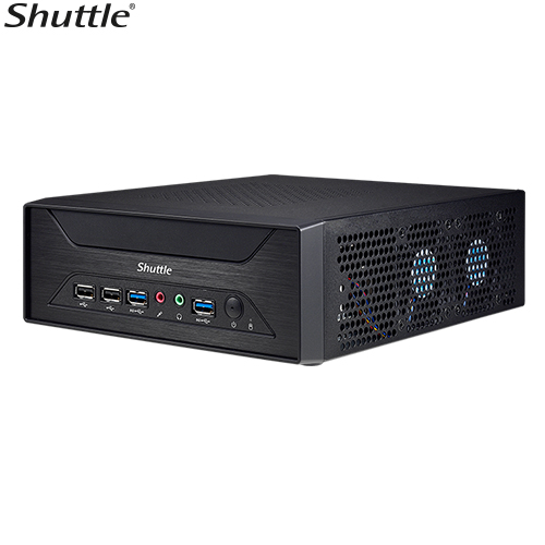 

Платформа Shuttle XPC Slim XH510G 2xDDR4 SODIMM, 1x2.5" HDD/SSD, 1xM.2 SSD, черный (005041), XH510G