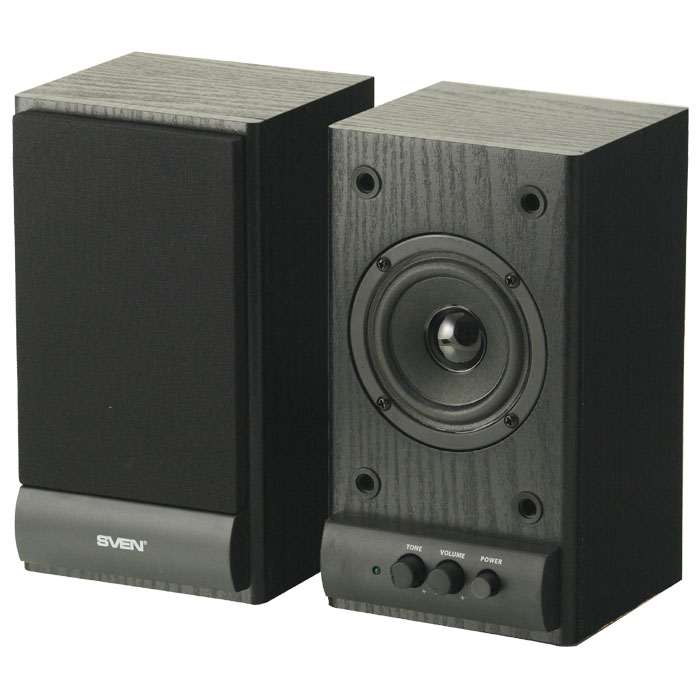 

Акустика 2.0 SVEN SPS-607, 6 Вт, коричневый, SPS-607