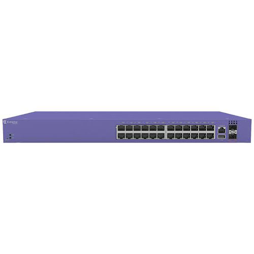 

Коммутатор Extreme Networks V400-24P-10GE2, кол-во портов: 24x1 Гбит/с, кол-во SFP/uplink: SFP+ 2x10 Гбит/с, установка в стойку, PoE: 24x30Вт (макс. 740Вт) (18102), V400-24P-10GE2