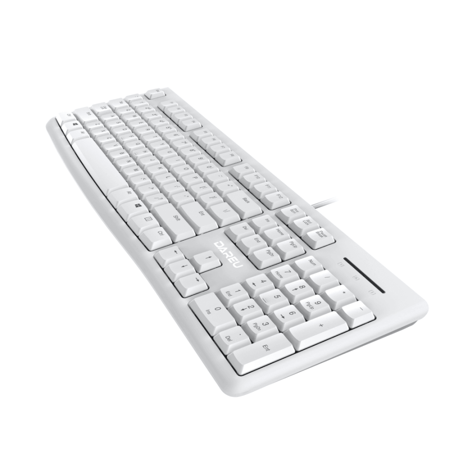 

Клавиатура проводная Dareu LK185, мембранная, USB, белый (LK185 White), LK185