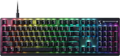 

Клавиатура проводная Razer DeathStalker V2, оптико-механическая, Red Switch, подсветка, USB, черный (RZ03-04500800-R3R1), DeathStalker V2