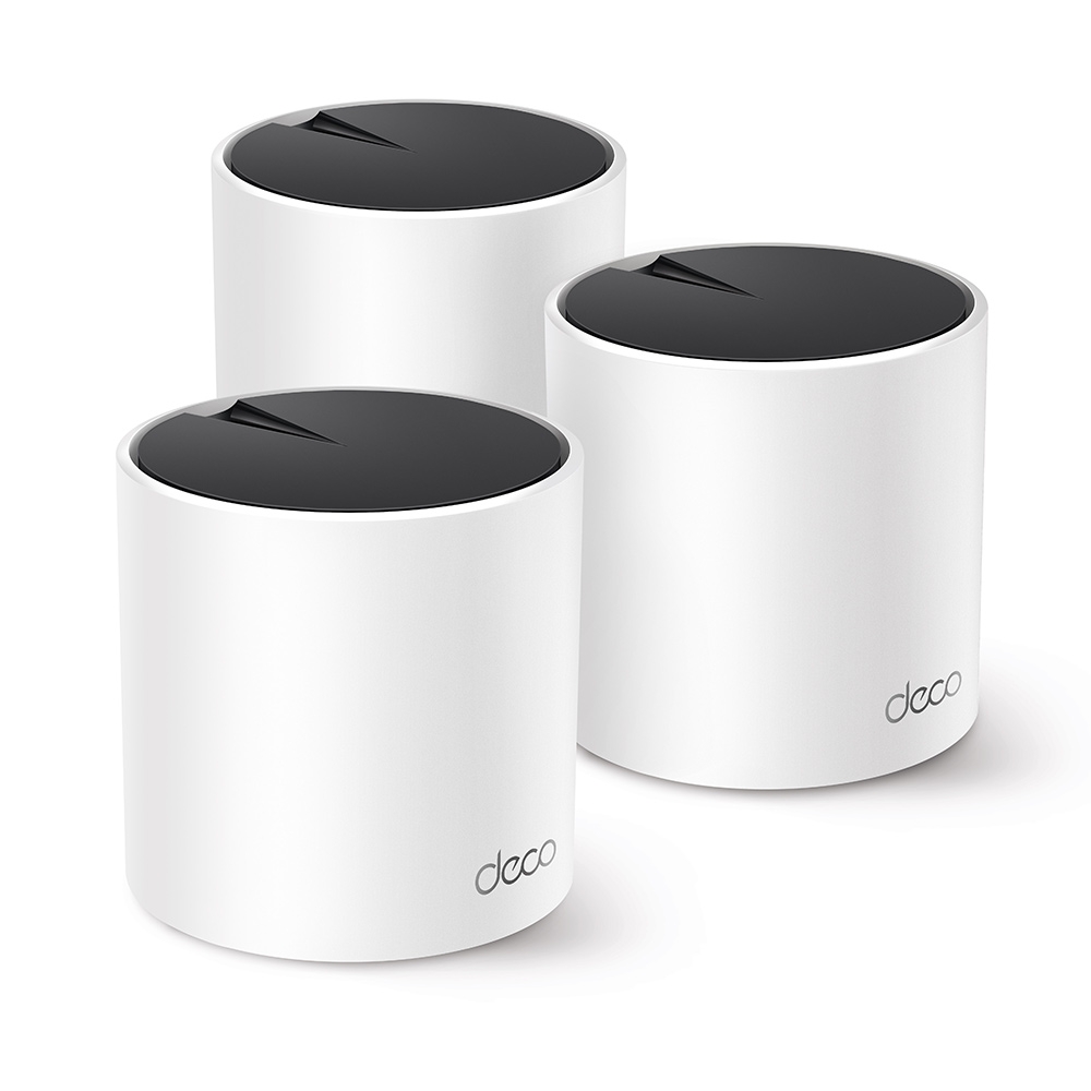 

Mesh система TP-LINK Deco X55, 802.11a/b/g/n/ac/ax, 2.4/5ГГц, до 3000 Мбит/с, LAN 3x1Гбит/с, WAN 1x1 Гбит/с, внутренних антенн: 2, комплект 3 (Deco X55(3-pack)), Deco X55