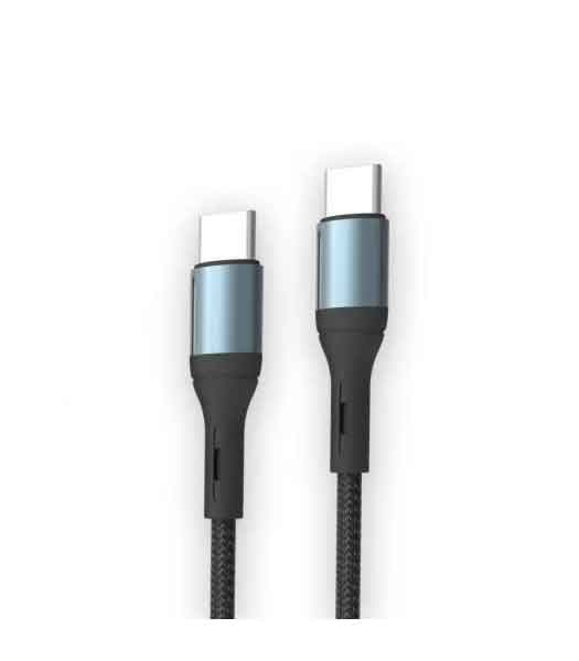 

Кабель USB Type-C-USB Type-C, 3A 1 м, черный PAVAREAL PA-X10 (PA-X10), PA-X10