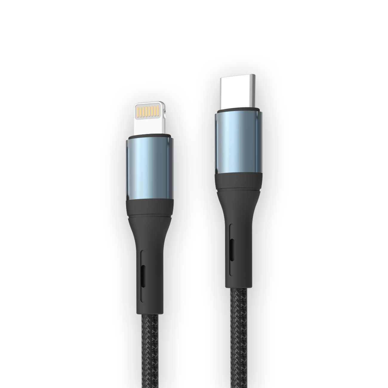 

Кабель USB Type-C-Lightning 8-pin, быстрая зарядка, 3A 1 м, черный PAVAREAL PA-X9 (PA-X9), PA-X9