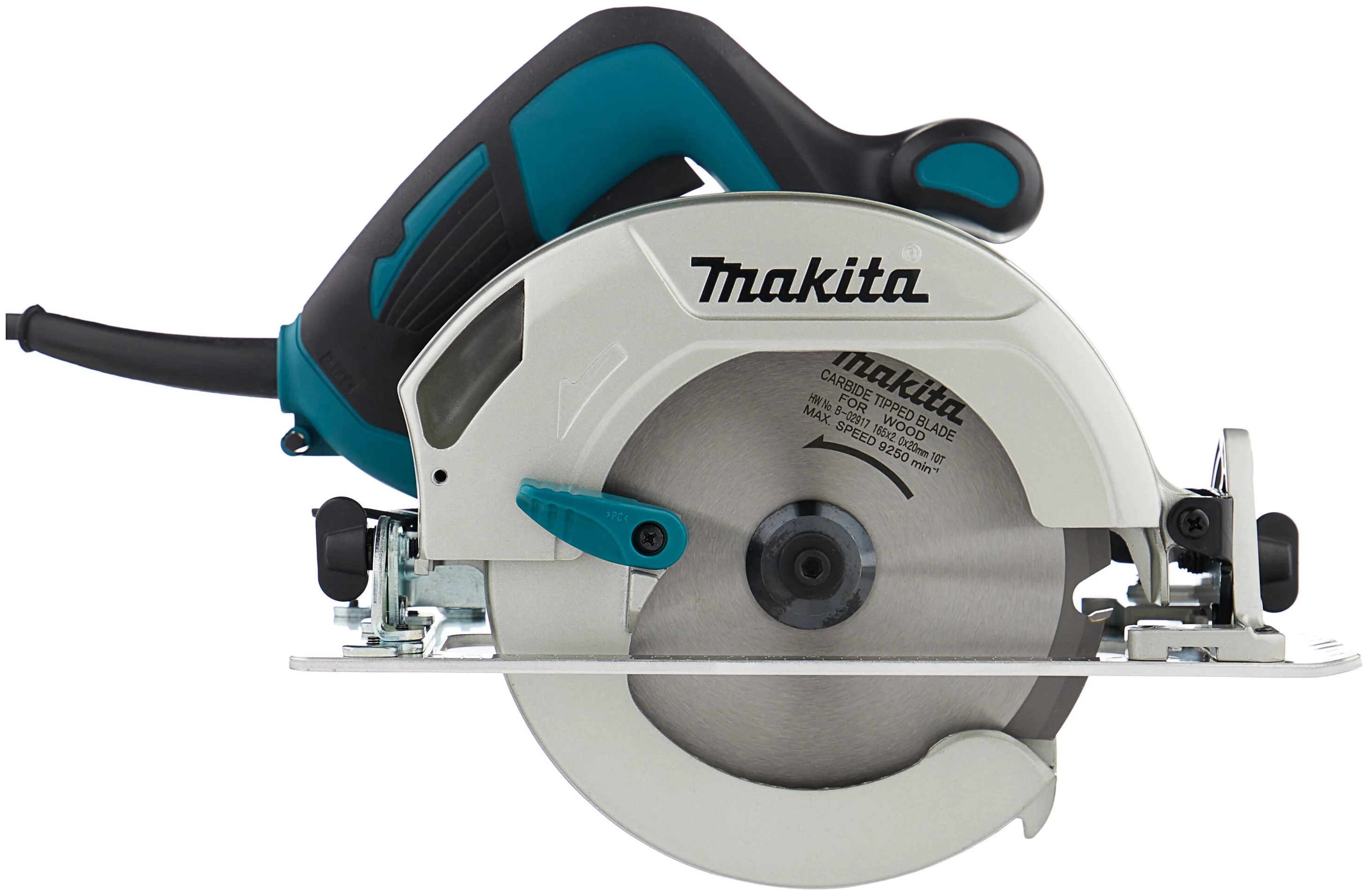 Дисковая пила Makita HS6601J, 1.05 кВт, 5200 об/мин, диаметр диска 16.5 см (HS6601J)