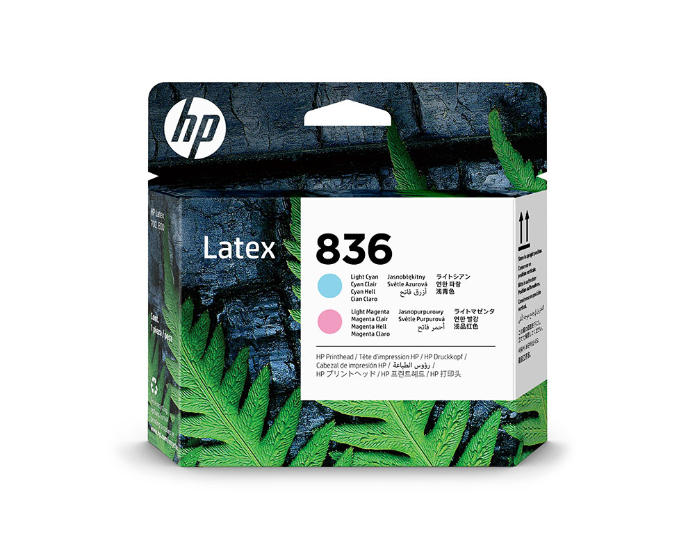

Печатающая головка HP 836, светло-голубой/светло-пурпурный для Lx 700/800 (4UV97A), 836