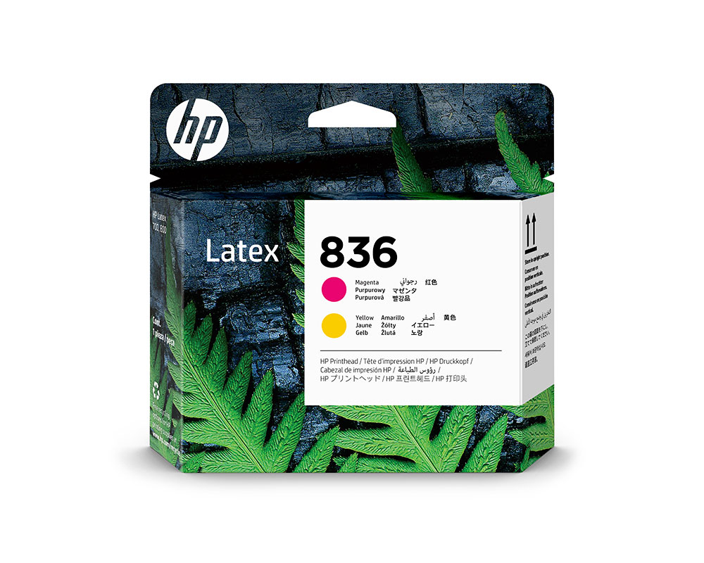 Печатающая головка HP 836, пурпурный/желтый для Lx 700/800 (4UV96A)