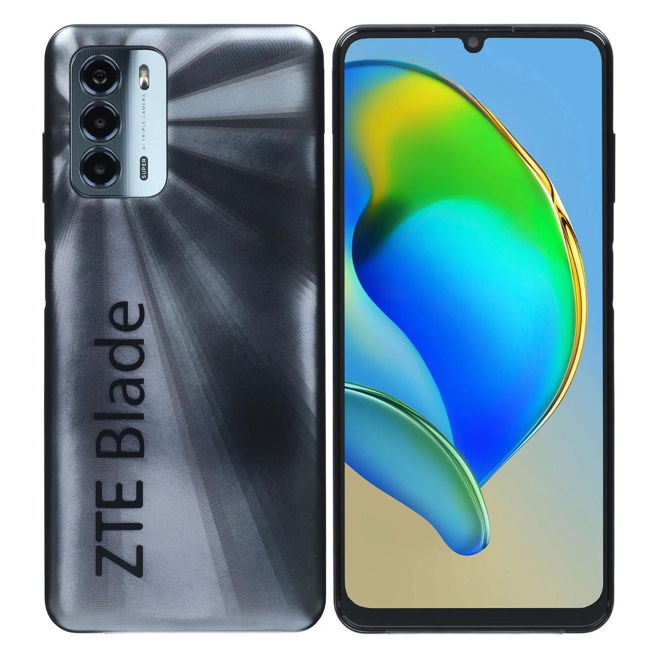 Смартфон ZTE Blade V40 Vita 4Gb/128Gb Android черный, 1158308 купить в  Новосибирске в интернет-магазине e2e4