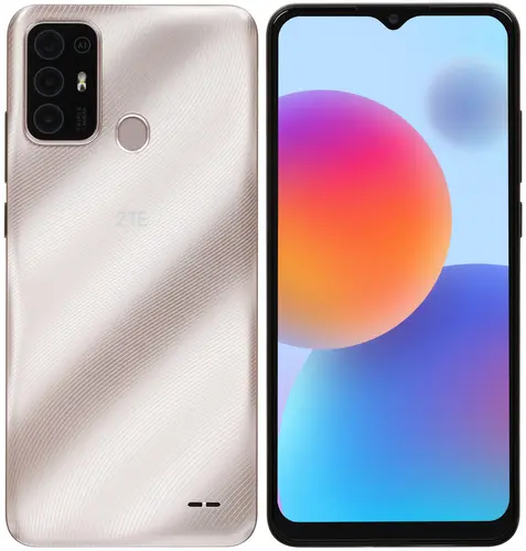 

Смартфон ZTE Blade A52, 6.52" 720x1600 IPS, Unisoc SC9863A, 4Gb RAM, 64Gb, 3G/4G, Wi-Fi, BT, 3xCam, 2-Sim, 5000 мА⋅ч, Micro-USB, Android 11, золотистый, Blade A52