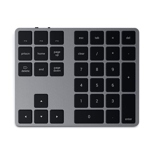Цифровой блок Satechi Aluminum Extended, Bluetooth, серый