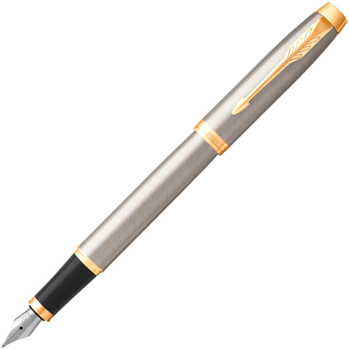 

Ручка перьевая Parker IM Core F321, синий, латунь лакированная, колпачок, подарочная упаковка (CW1931649), F321