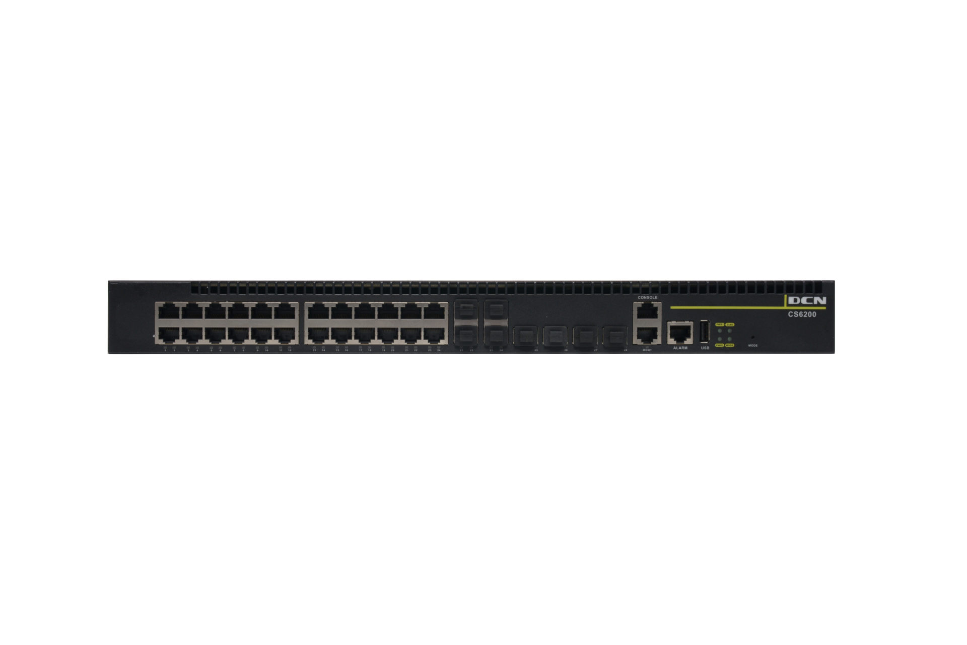 

Коммутатор DCN CS6200-28X-EI(R2), управляемый, кол-во портов: 20x1 Гбит/с, combo RJ-45/SFP 4x1 Гбит/с, кол-во SFP/uplink: SFP+ 4x10 Гбит/с, установка в стойку (CS6200-28X-EI(R2)), CS6200-28X-EI(R2)