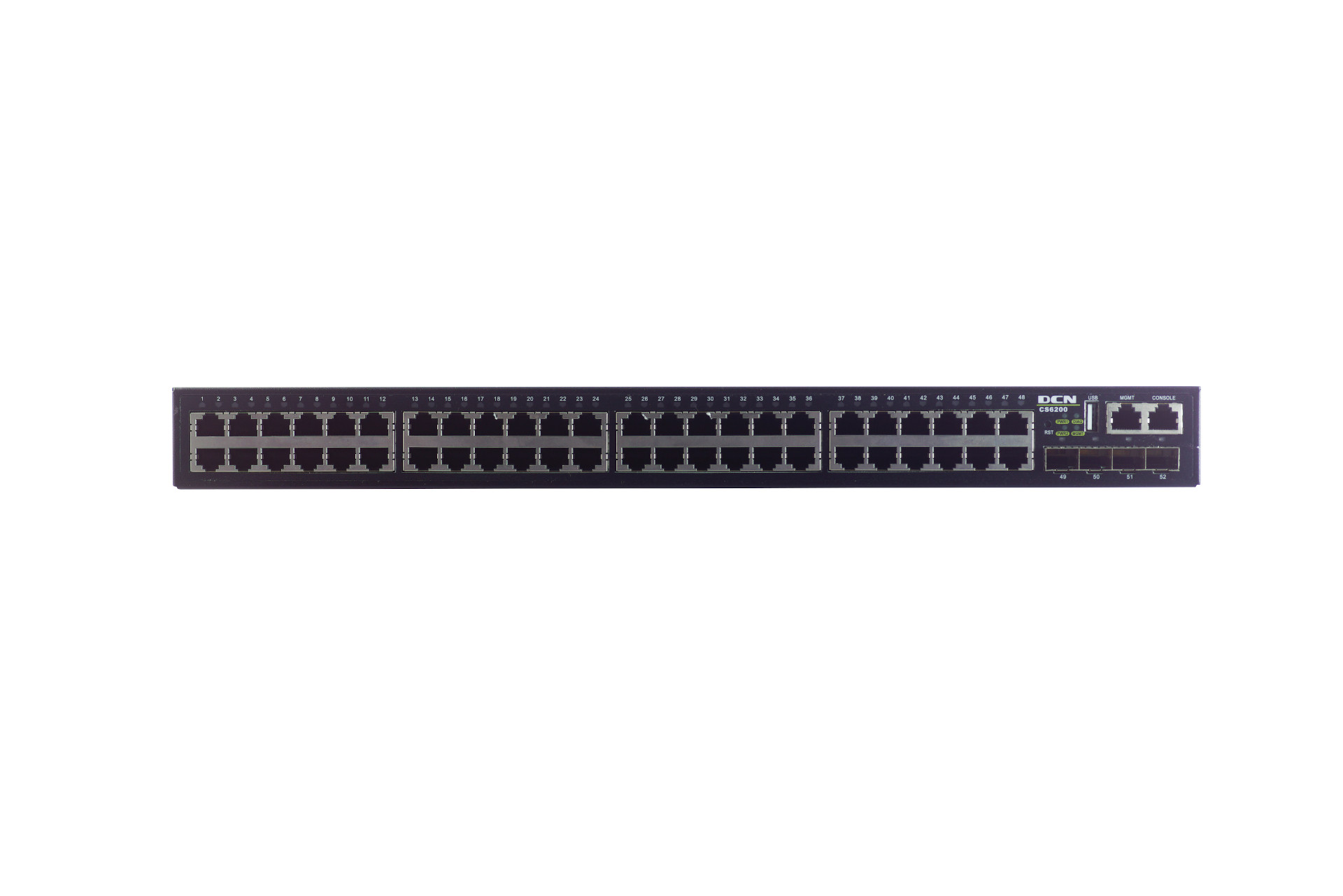 

Коммутатор DCN CS6200-52X-EI, управляемый, кол-во портов: 48x1 Гбит/с, кол-во SFP/uplink: SFP+ 4x10 Гбит/с, установка в стойку (CS6200-52X-EI), CS6200-52X-EI