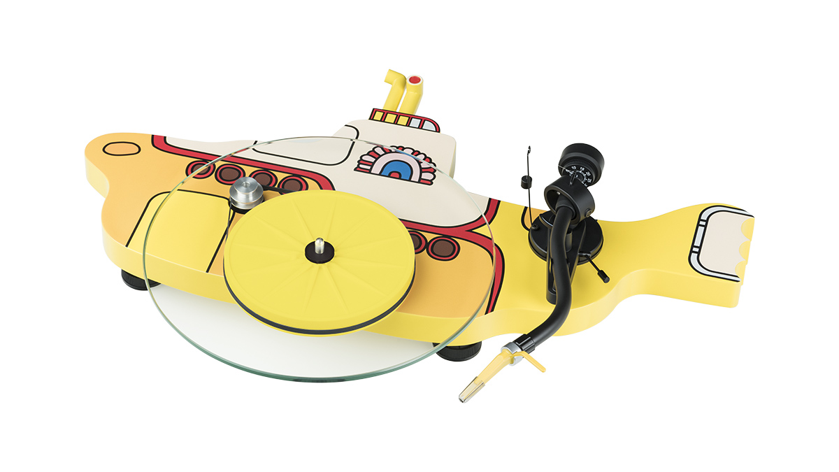 

Проигрыватель винила PRO-JECT THE BEATLES YELLOW SUBMARINE, желтый, THE BEATLES YELLOW SUBMARINE